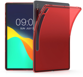 Husa pentru tableta Samsung Galaxy Tab S8 Plus/Galaxy Tab S7 Plus Kwmobile Rosu Silicon 52921.09 