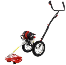 Motocositoare cu fir si roti GeoTech Pliabila putere 2.2 CP diametru de taiere 30 cm motor in 2 timpi 