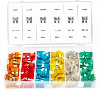 Sigurante auto set 120 buc 5-30A KD1300 Kraftdele