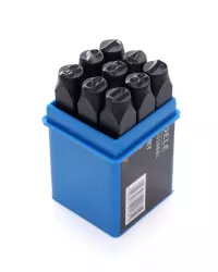 Trusa de poansoane cu cifre 0-9 dimensiune 8mm KD11204 KraftDele 