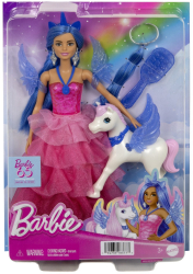 BARBIE PAPUSA BARBIE CU UNICORN 