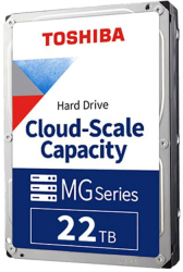 HDD Server Toshiba Enterprise MG10 22TB SATA-III MAMR 512e 7200 rpm 3.5 