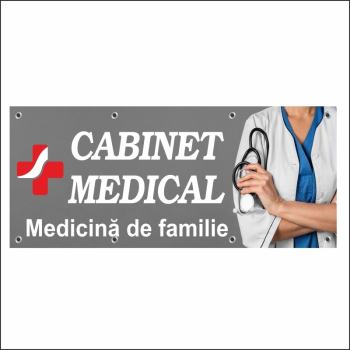 Banner MEDIA Cabinet medical model 1 300 x 120 cm 