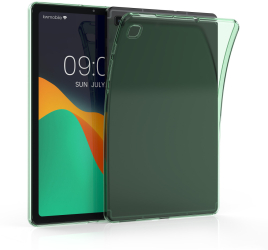 Husa kwmobile pentru Samsung Galaxy Tab S6 Lite/Galaxy Tab S6 Lite 2022 Silicon Verde/Transparent 52241.78
