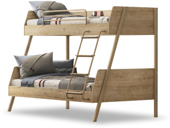 Pat etajat pentru copii Colectia Mocha 90x 200-120x200 cm 
