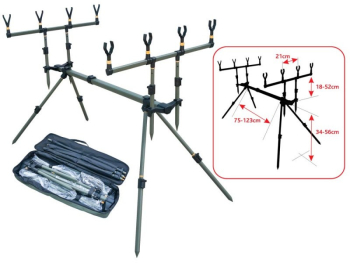 Rodpod baracuda pentru 4 lansete model 04 