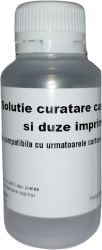 Solutie curatare cap cartus si desfundare duze imprimanta 100 ml compatibila Canon CLI521Bk 