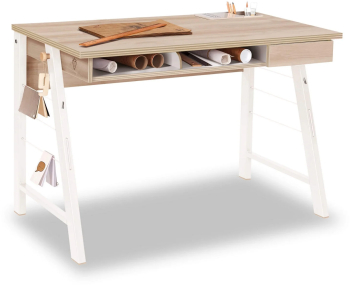 Birou de studiu 114x76x64 cm pentru copii si adolescenti Colectia Duo 