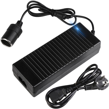 Convertor Priza Auto la 220V MRG MJNT614 Invertor de la 220V la 12V 8Ah Pentru Compresoare Aspiratoare Lazi Frigorifice Auto 