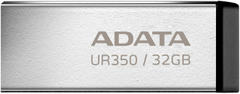 Memorie USB ADATA UR350 metalic 32GB USB 3.2 argintiu/negru 