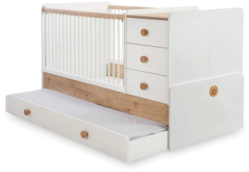 Pat transformabil cu sertare 80 x 180 cm Natura Baby 