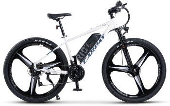 Bicicleta Electrica MTB E-Bike Carpat Pioneer C27517E 27.5 Alb/Albastru