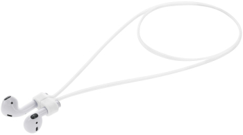 Curea pentru casti Apple AirPods 3/AirPods 2/AirPods Pro Kwmobile Alb Silicon 56992.02 