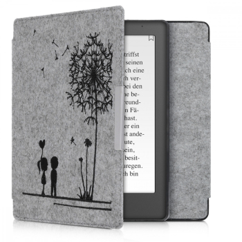 Husa pentru Kobo Aura H2O Edition 2 Textil Gri 49111.01 