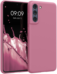 Husa pentru Samsung Galaxy S21 FE Silicon Roz 55484.167 