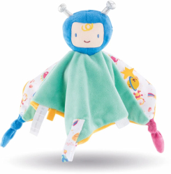 Jucarie de plus pentru somn bebelusi Corolle Mon Doudou Astronaut verde 25 cm 