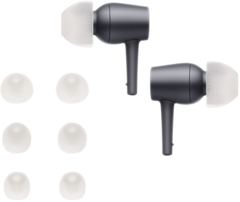 Set 6 Eartip kwmobile pentru Sony MDR-EX750BT/WI-1000X /WI-C200 Silicon Alb 55135.02 