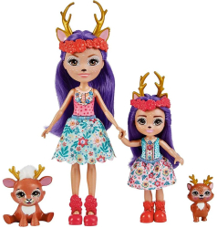Set de joaca Danessa si Danetta Deer Enchantimals