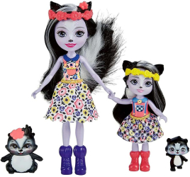 Set de joaca Sage si Sabella Skunk Enchantimals