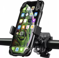 Suport telefon pentru bicicleta sau motocicleta universal amortizare soc reglare 360 grade 