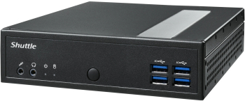 Mini PC Shuttle XPC slim DL30N Intel N100 120x120x25mm 