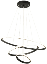 Candelabru dormitor LuminiLux Black 60 x 40 x 20 cm Metal
