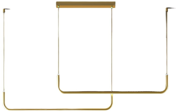 Candelabru living LuminiLux Gold 100 cm Metal 