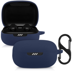 Husa pentru casti JBL Live Pro Plus Kwmobile Albastru Silicon 54206.17 