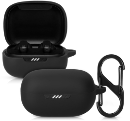 Husa pentru casti JBL Live Pro Plus Kwmobile Negru Silicon 54206.01 