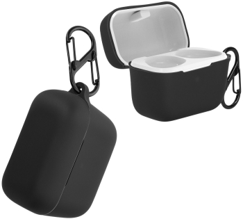 Husa pentru casti Sennheiser CX True Wireless Kwmobile Negru Silicon 55991.01 
