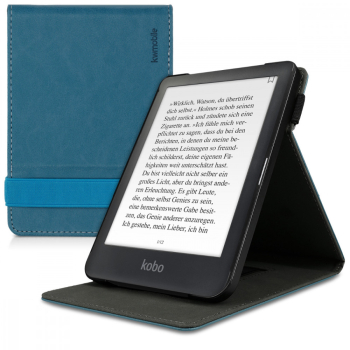 Husa pentru Kobo Clara HD Piele ecologica Albastru 46214.78 