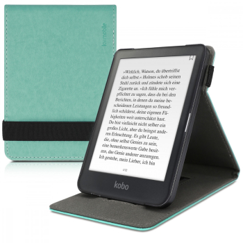Husa pentru Kobo Clara HD Piele ecologica Verde 46214.71 