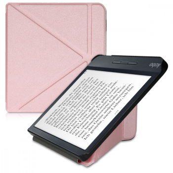 Husa pentru Kobo Libra H2O Piele ecologica Rose Gold 50311.81 