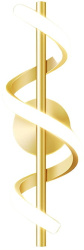 Lampa dormitor LuminiLux Gold 4012 cm Metal LED 