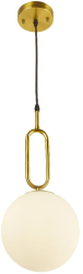 Lustra dormitor LuminiLux Gold 20cm Metal E27 