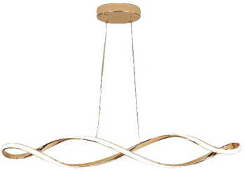 Lustra living LuminiLux Gold 92 CM Metal