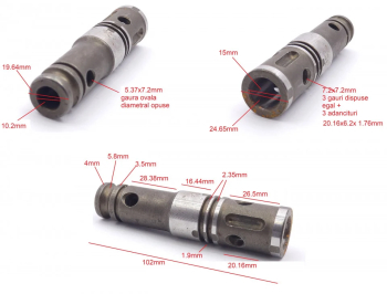Piston pneumatic 3 pentru rotopercutor kd1692/1693 Nr.1177 