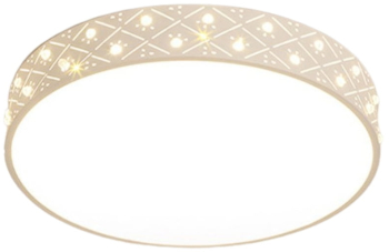 Plafoniera dormitor LuminiLux Alb 45 cm Metal LED 