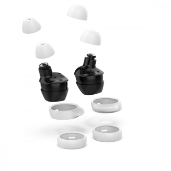 Set 4 Varfuri de schimb pentru casti Samsung Galaxy Buds/Galaxy Buds Plus Kwmobile Alb Silicon 49310.02 