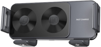 Suport si incarcator auto dedicat Samsung Fold si Flip Fast wireless charging 15w compatibil si cu alte modele Iphone Samsung Xiaomi H