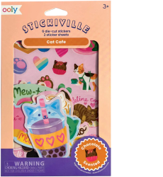 Abtibilduri parfumate - Stickiville Cat Cafe 