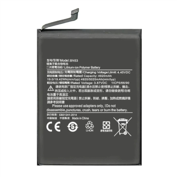 Acumulator pentru Xiaomi Redmi Note 9 Pro/ Redmi Note 10 Pro model BN53 5020 mAh Negru 