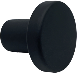 Buton pentru mobila Otis finisaj negru mat D 30 mm 