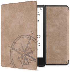 Husa pentru Kindle Paperwhite 11 Piele ecologica Maro kwmobile 56258.01 
