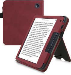Husa pentru Kobo Libra 2 Piele ecologica Rosu kwmobile 56580.19 
