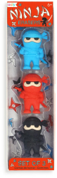 Radiere Ninja - Set de 3 