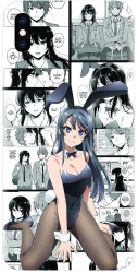 Husa din silicon compatibila cu Apple iPhone XS Max - model Bunny Girl 
