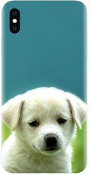 Husa din silicon compatibila cu Apple iPhone XS Max - model Puppy Style 