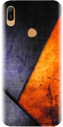 Husa din silicon compatibila cu Huawei Y6s - model Abstract 