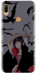 Husa din silicon compatibila cu Huawei Y6s - model Anime Itachi Uchiha 